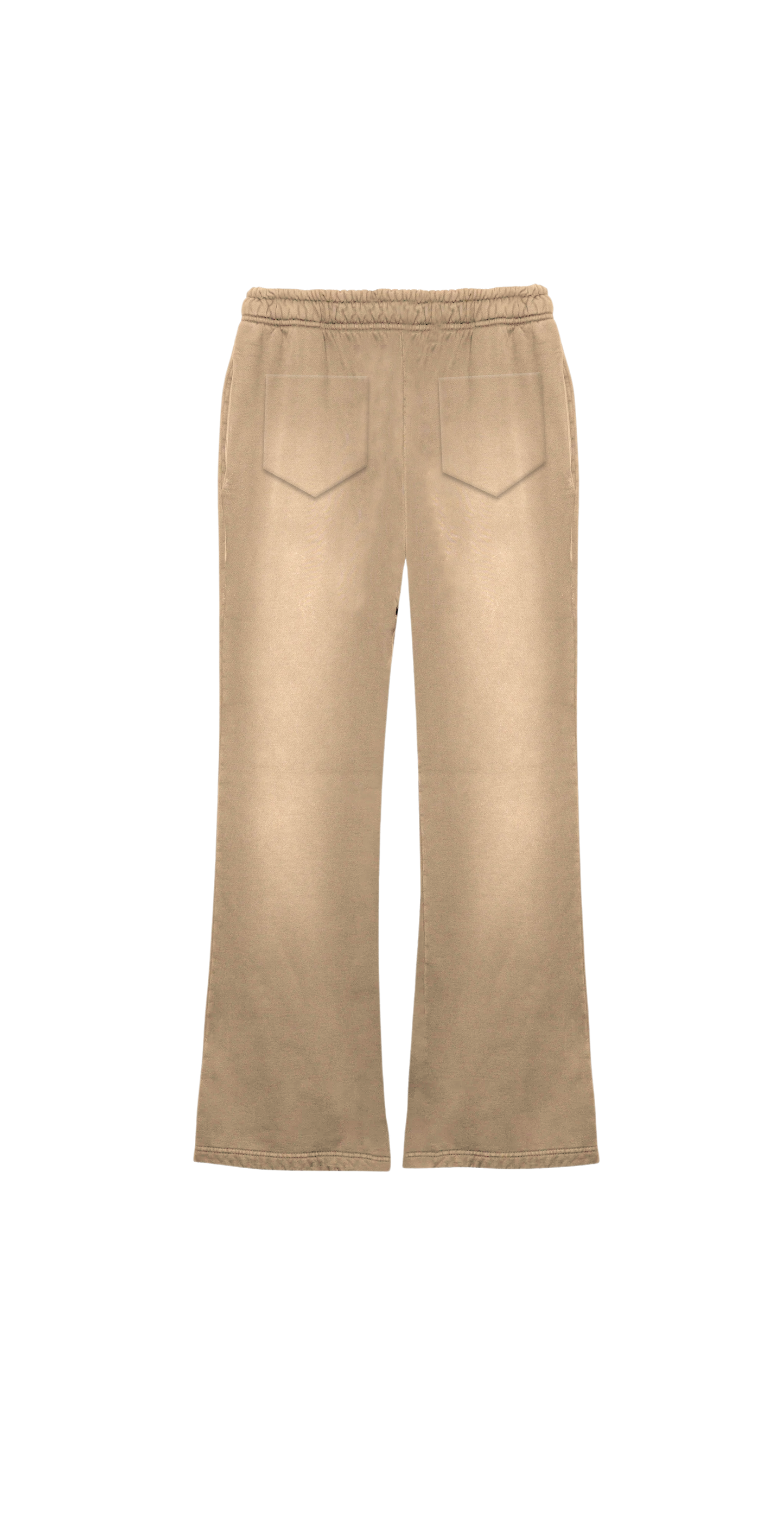 Barbwire Stiched logo Sweatpants (BONE)