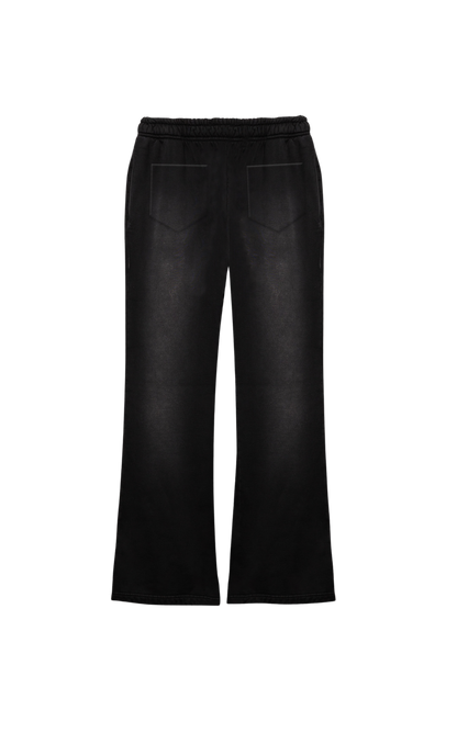 Barbwire Stitched logo Sweatpants (COAL)